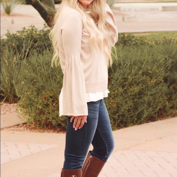 Leith Sweaters - Leith bell sleeve sweater